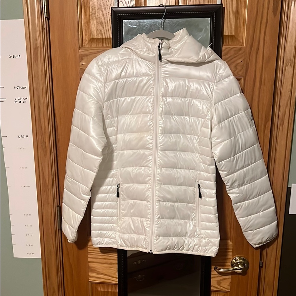 White Puffer Jacket